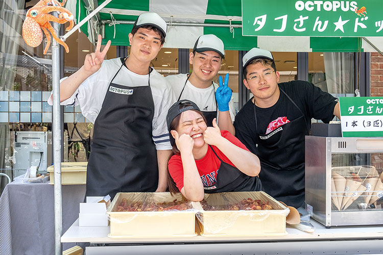 学園祭の様子