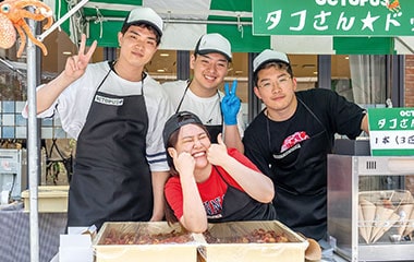 学園祭の様子