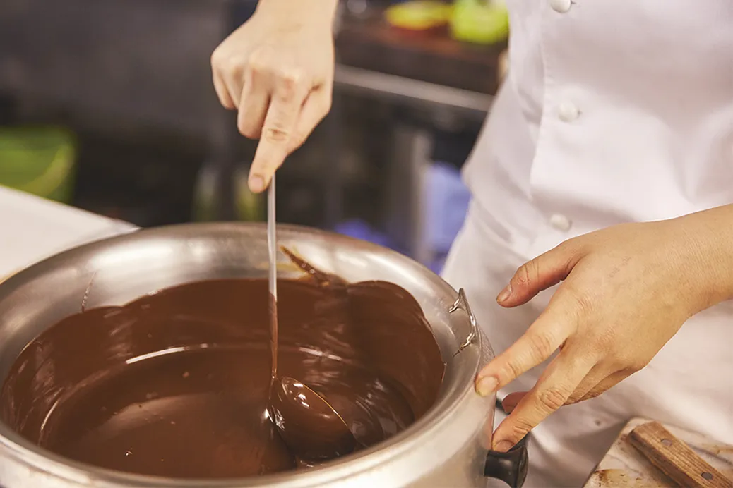 チョコレートの種類や特性を学ぶの写真
