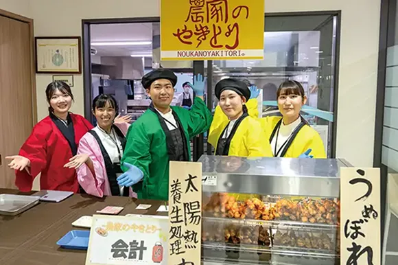 学園祭の写真