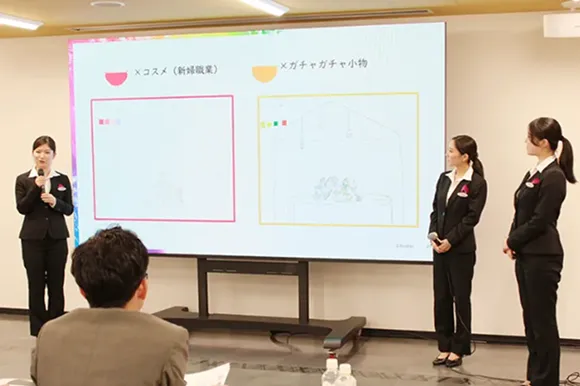 企業プロジェクトの写真