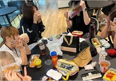 昼食の写真