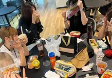 昼食の写真