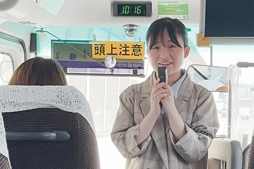 旅程管理主任者バス研修の写真