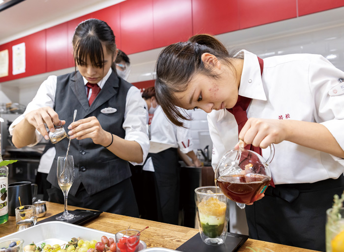 カフェ体験授業